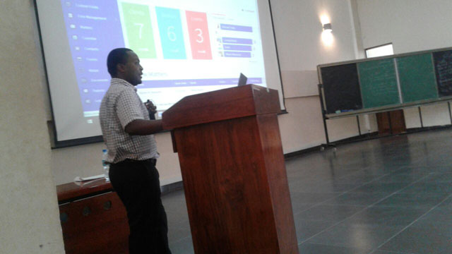 Wanafunzi kutoka Shule ya Sheria Tanzania (The Law School of Tanzania) wapata msasa juu ya matumizi ya IT kwenye Sheria